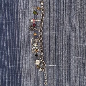 Brighton Christmas Holiday Charm Bracelet Tree Toy Solider Sleigh Joy Drum